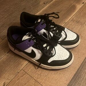 Nike Dunks Sb Low Court Purple Sneakers
